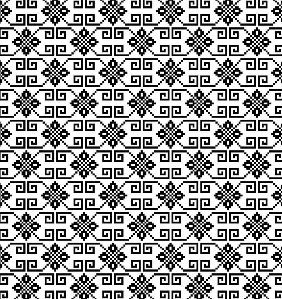 Illustration of Ukrainian folk seamless pattern ornament vector