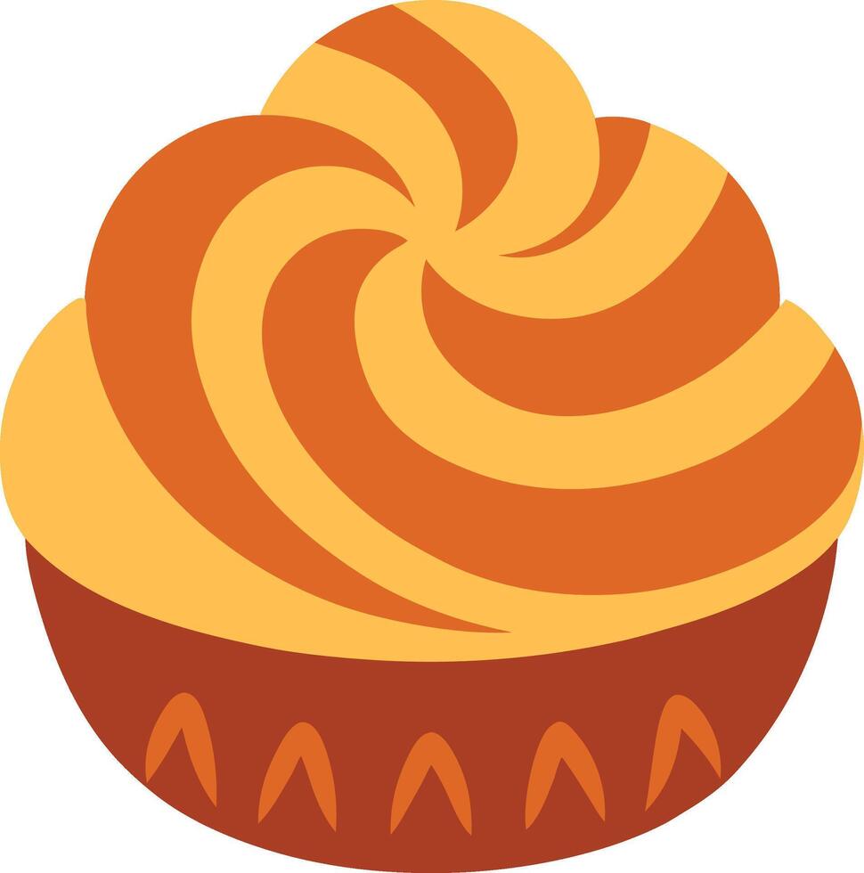Handcrafted Babka Cake Design Poland Illustration vector