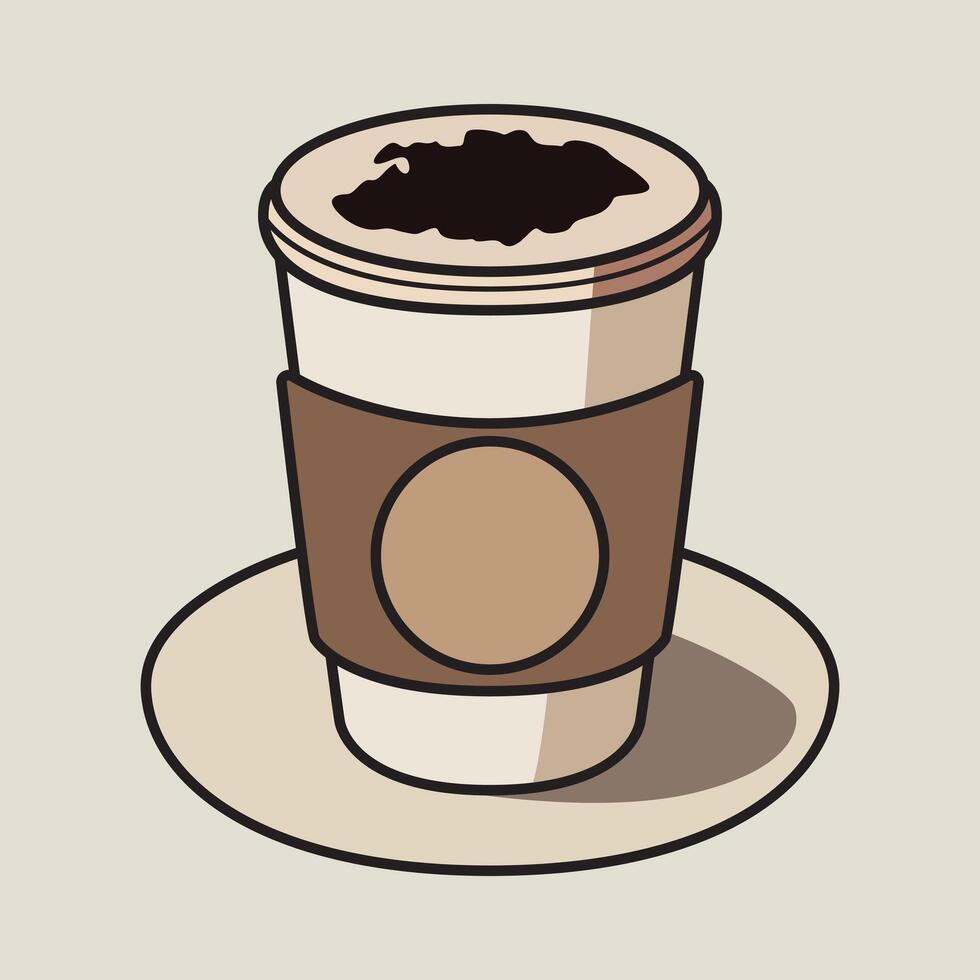 Illustration of Coffee Cup vector