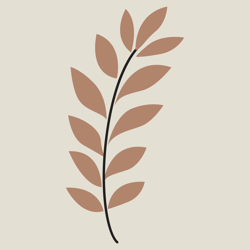 Illustration of Bohemian Branch vector