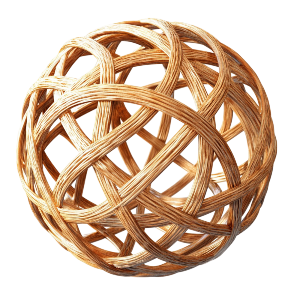 Carved Wooden Structure with Geometric Pattern png