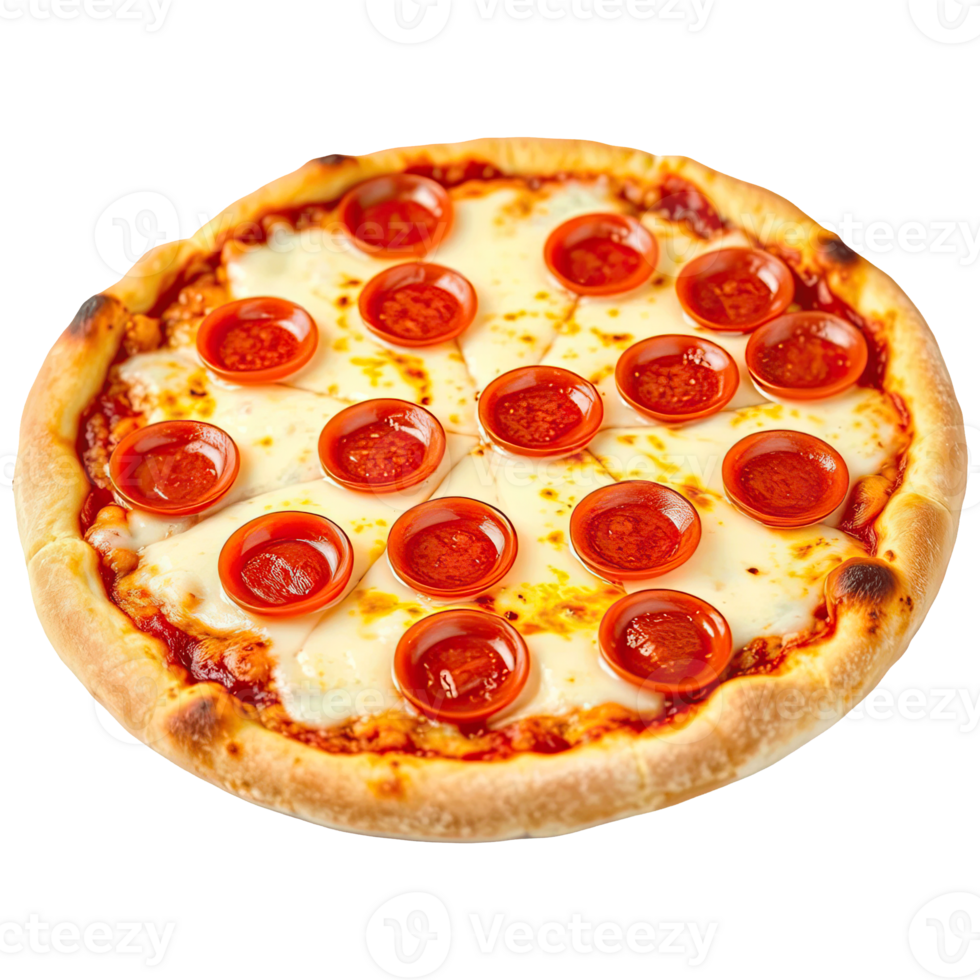 Delicious Pizza Isolated on transparent background png