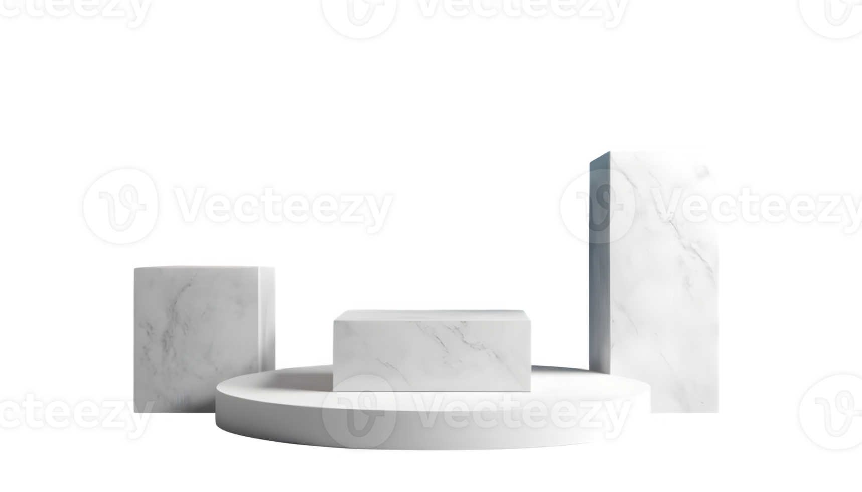 White marble pedestal with square boxes png