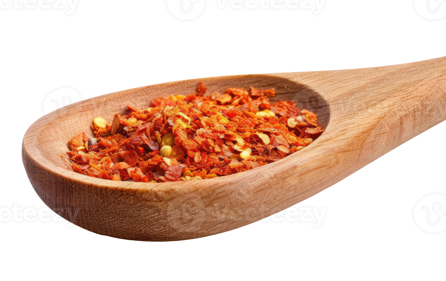 Closeup of Spoon with Paprikap png