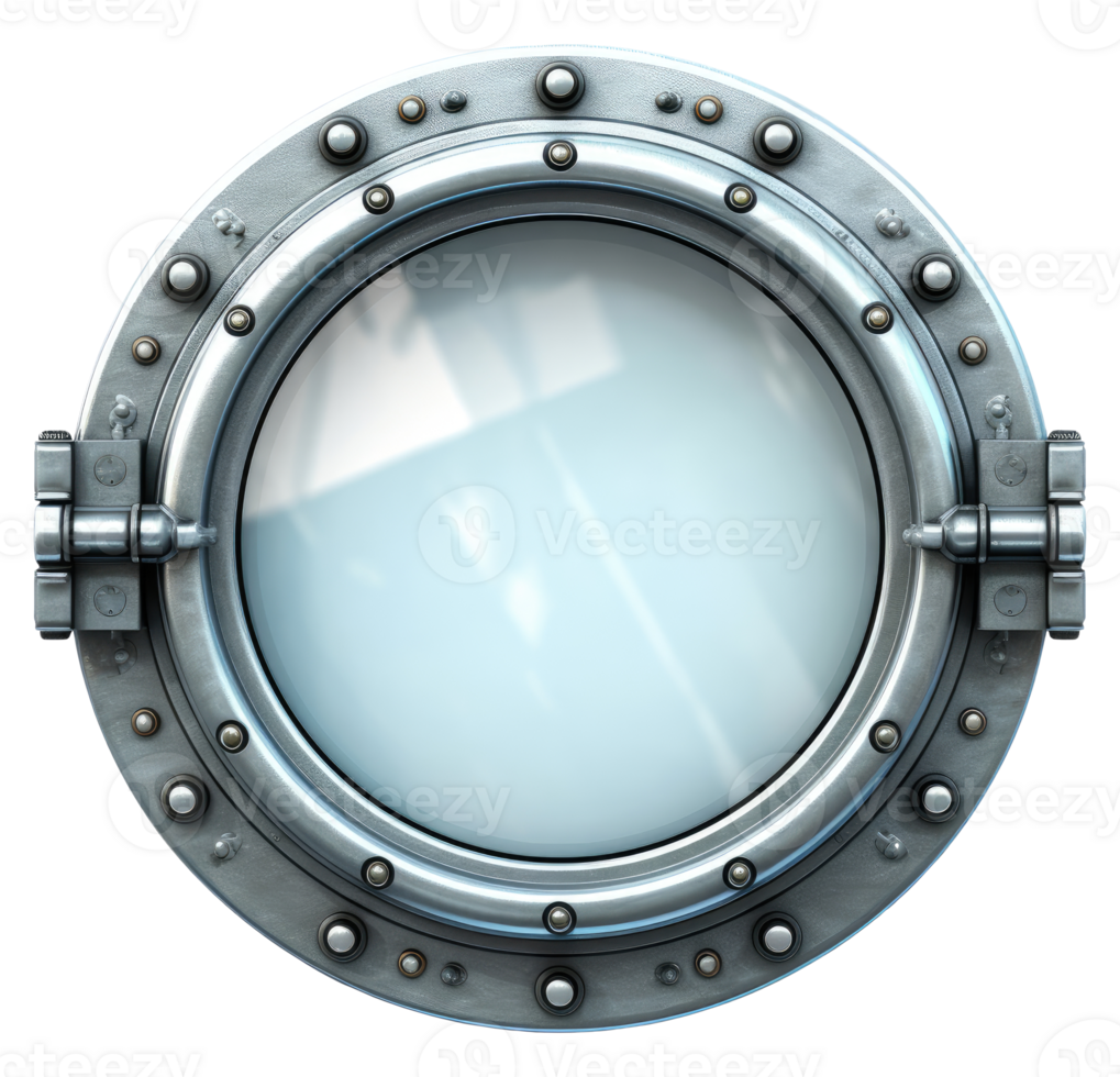 Metallic Porthole Cut Out png