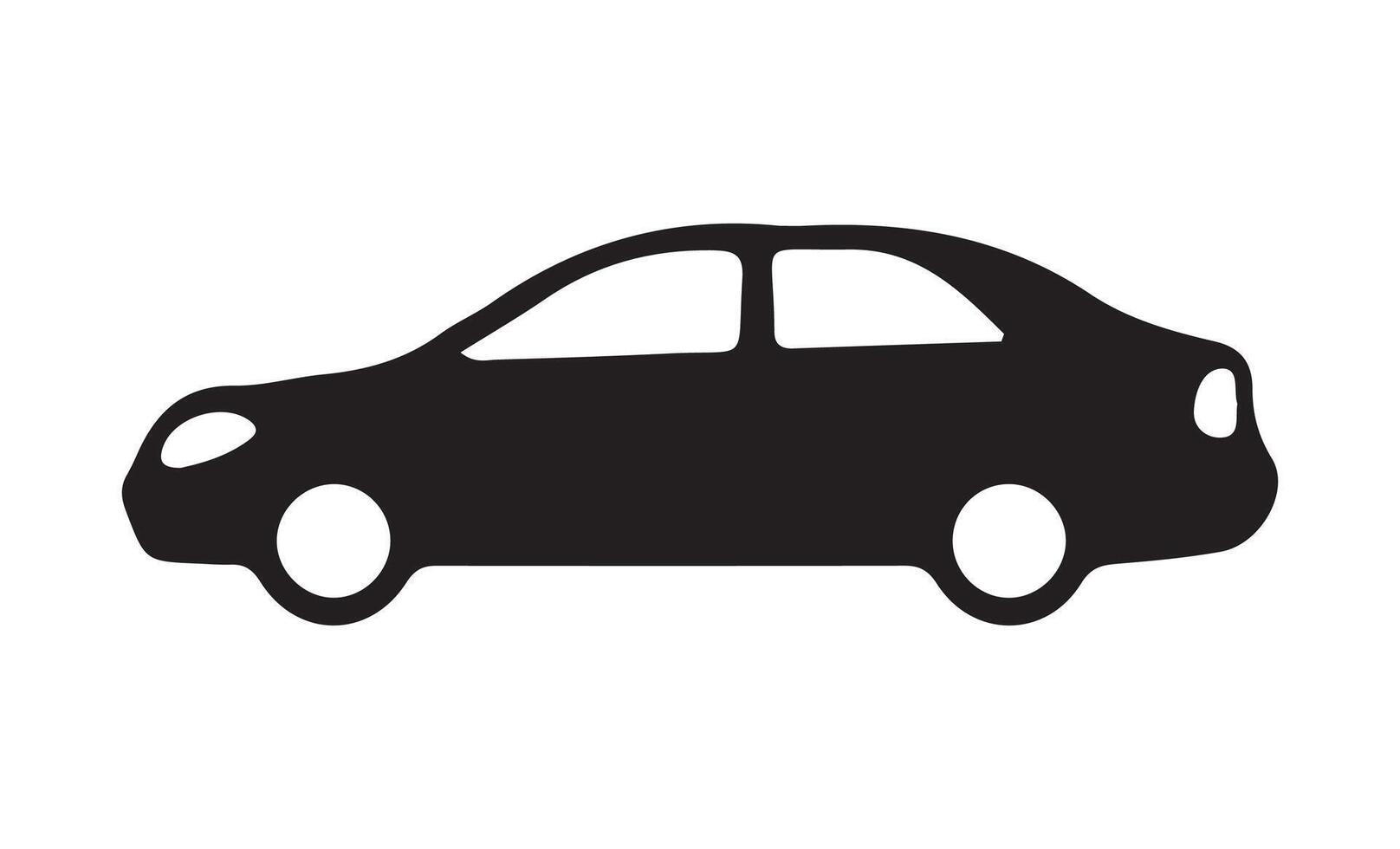car icon on white background vector
