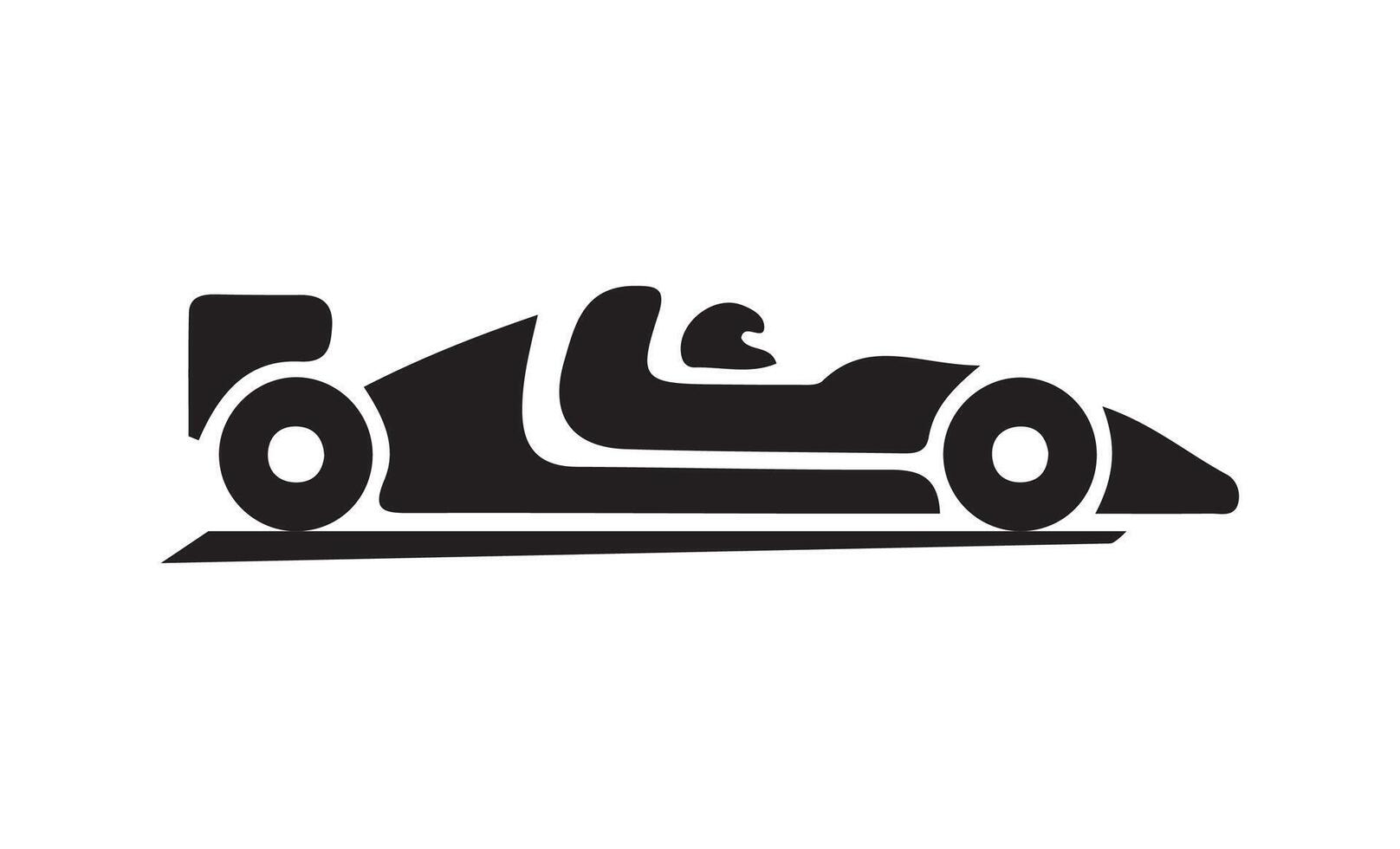 Sport car icon on white background vector