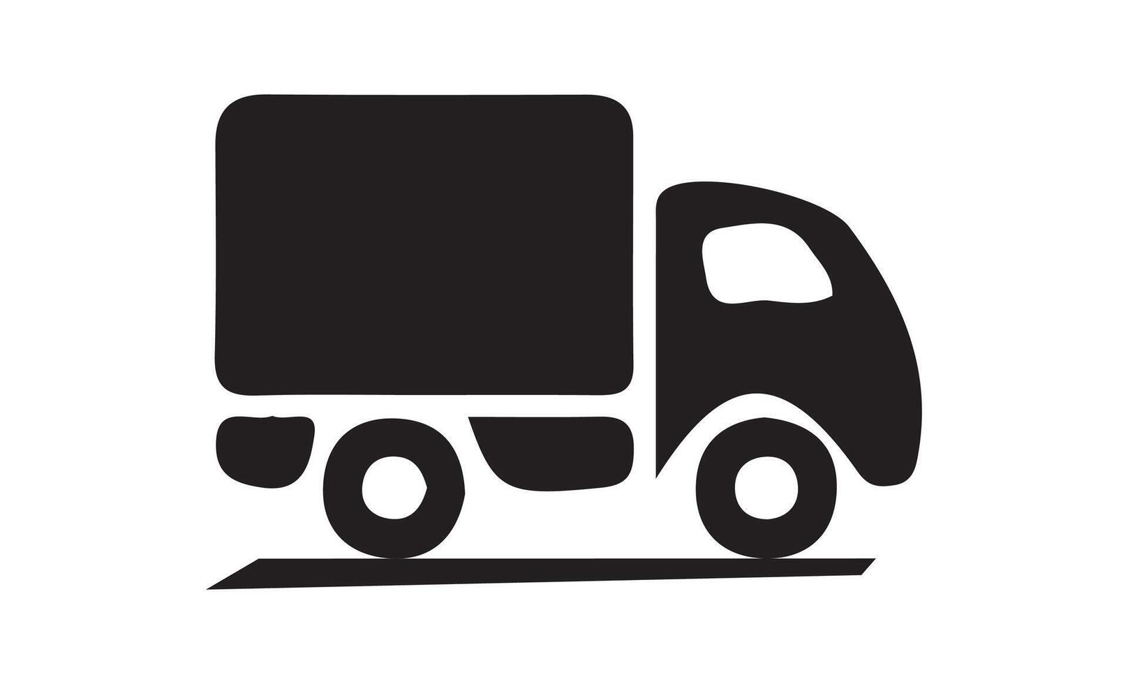 car sign and symbol. small sedan vector