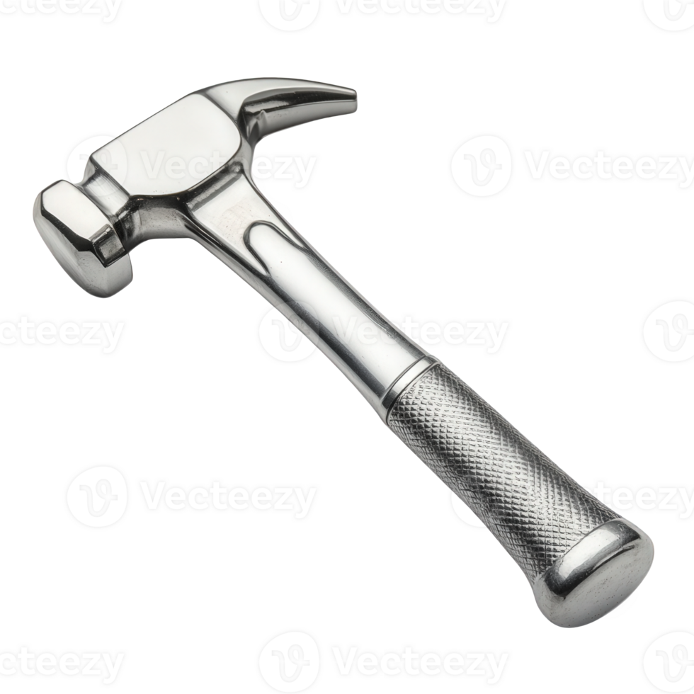 A hammer on a black background with a white background png