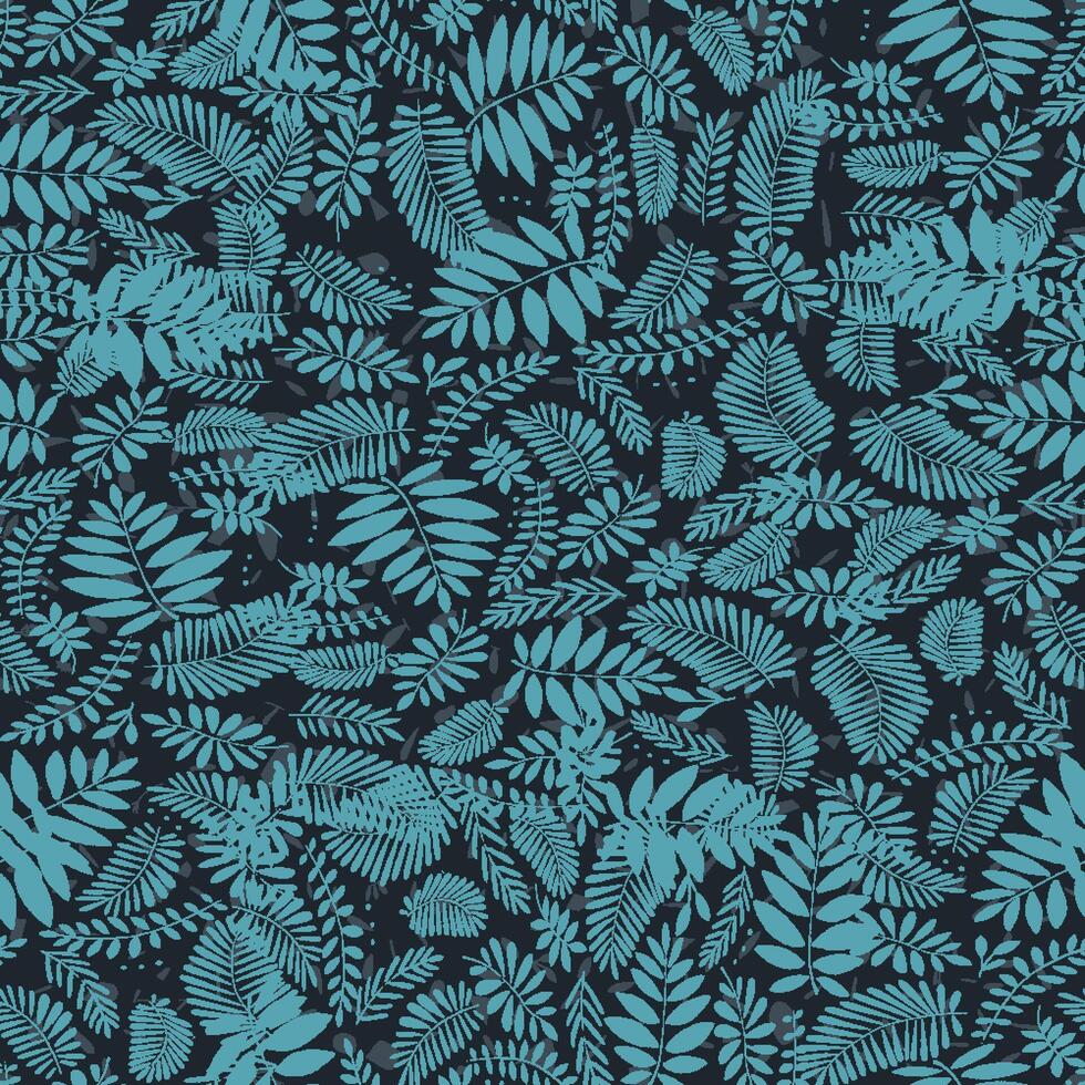 seamless pattern monochromatic watercolor flowers background vector