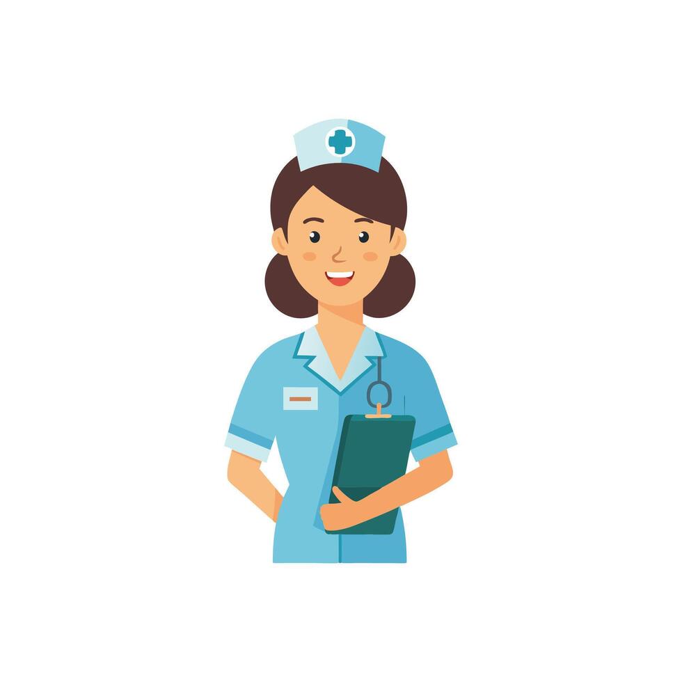 Grace Under Pressure The Life of a Nurse vector