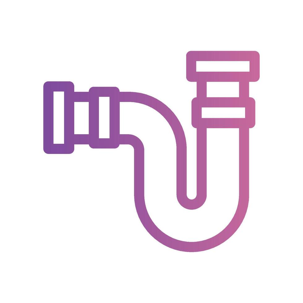 A simple icon for the theme, sewer pipeline vector