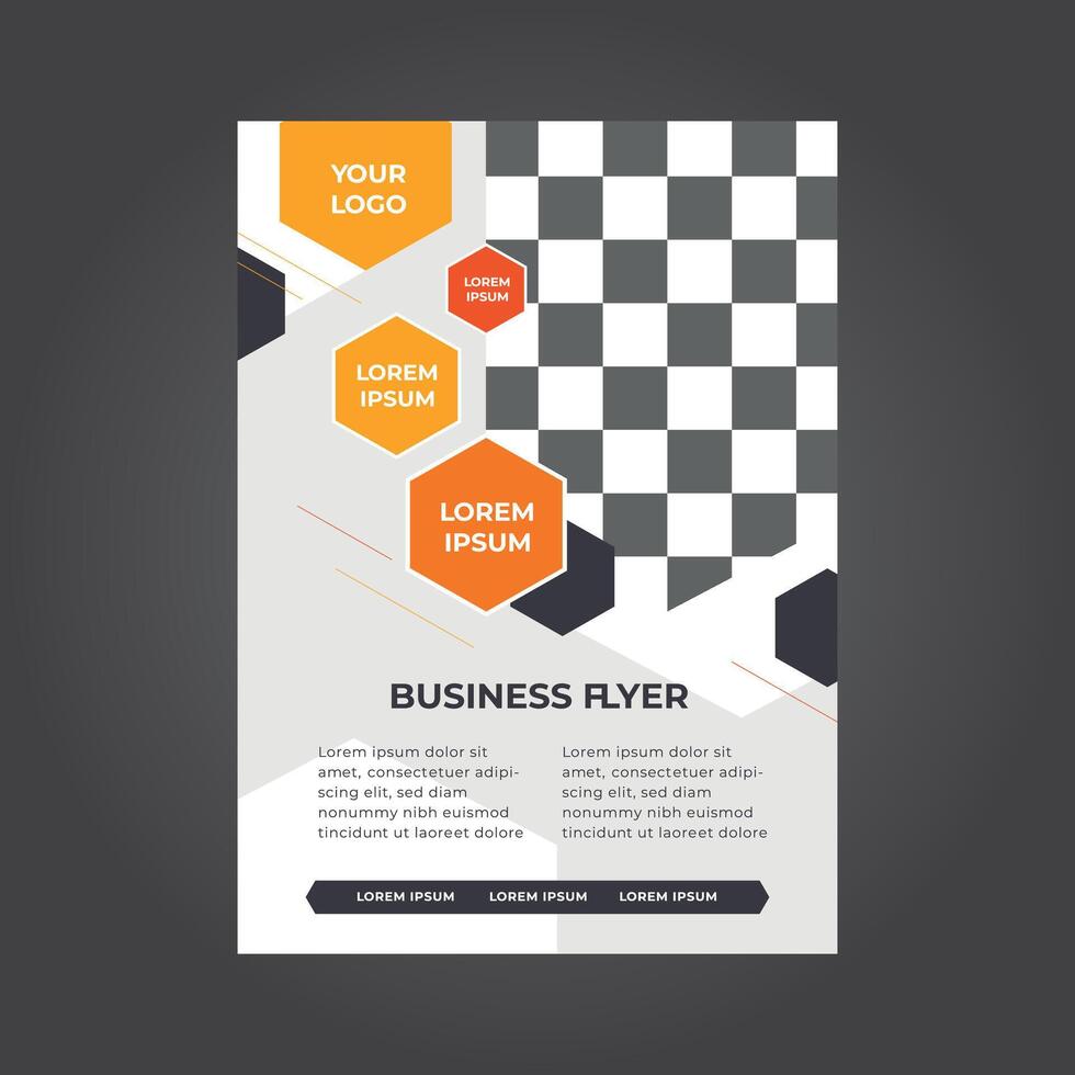 Start your business poster print template design vector
