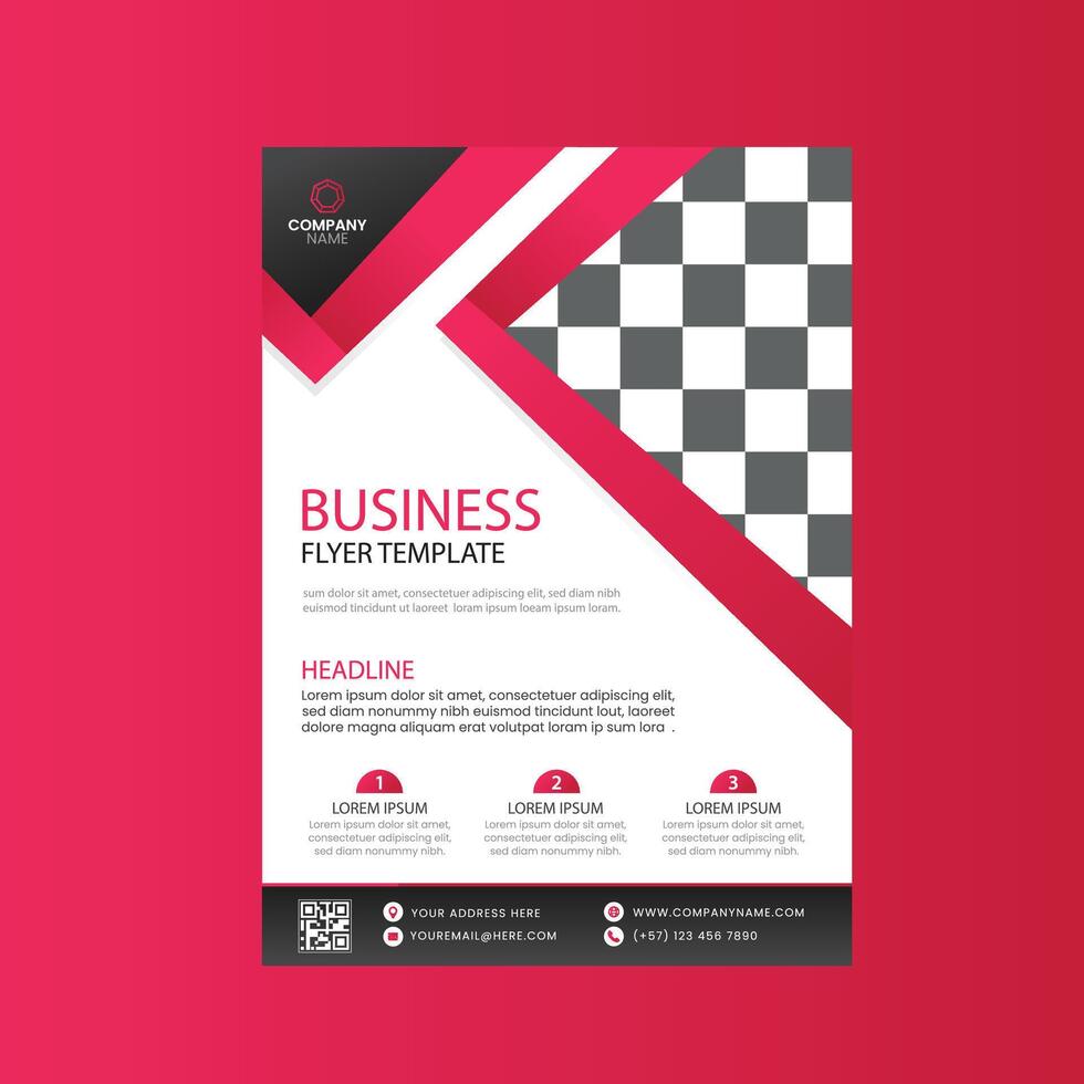 Business Flyer template vector