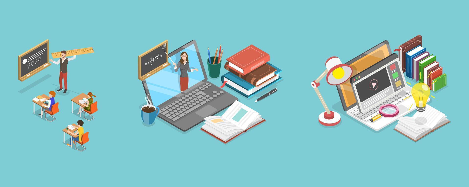 Conceptual Illustration of Hybrid Learning vector