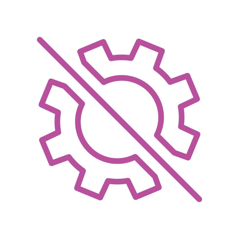 Disruption Icon Element For Design Graphic vector