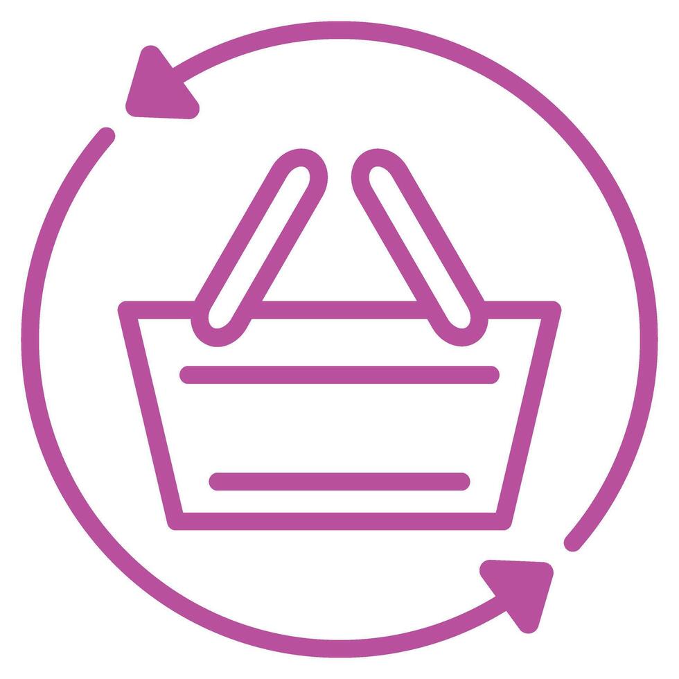 Basket Icon Element For Design Graphic vector