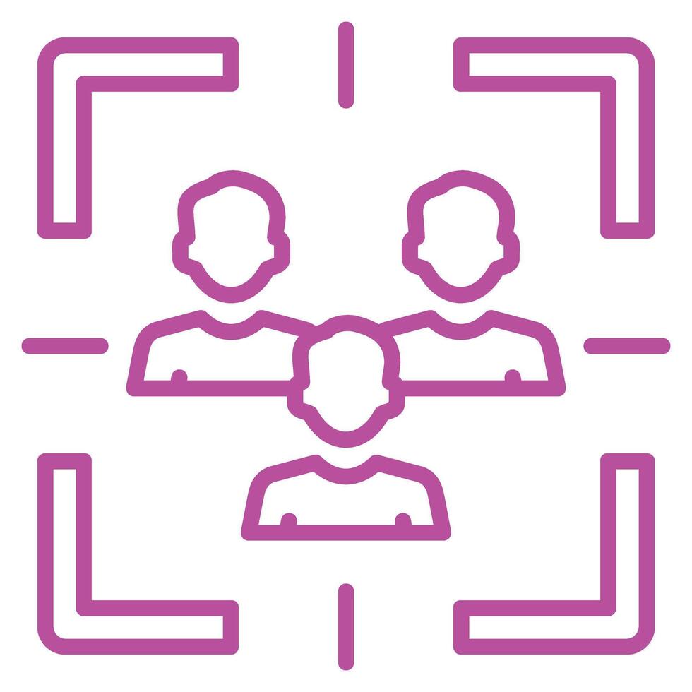 Target Customers Icon Element For Design Graphic vector