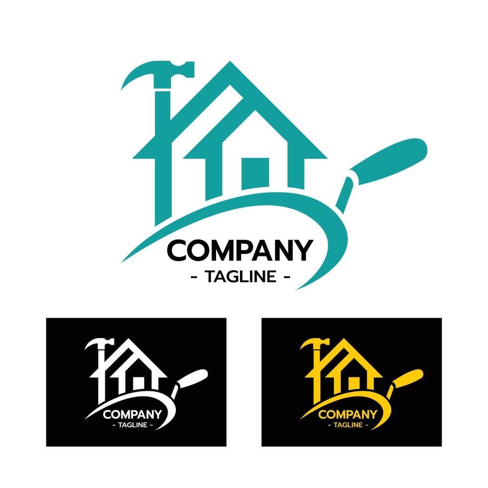 House Repair Service,Construction Building Worker Tool Handyman vector