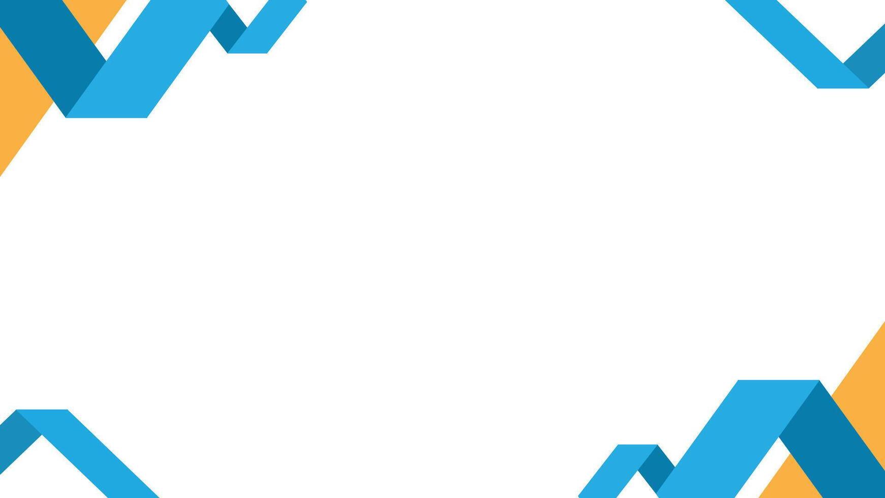 Abstract background design with modern technology style with a combination of white, blue and orange colors. vector