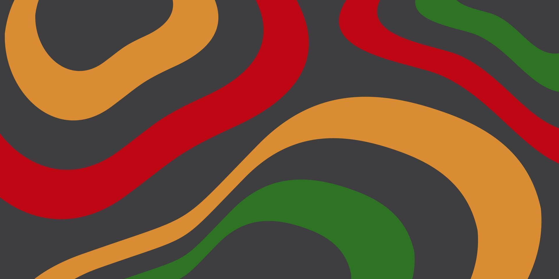 Juneteenth day abstract background. design template for banner, poster, social media. vector