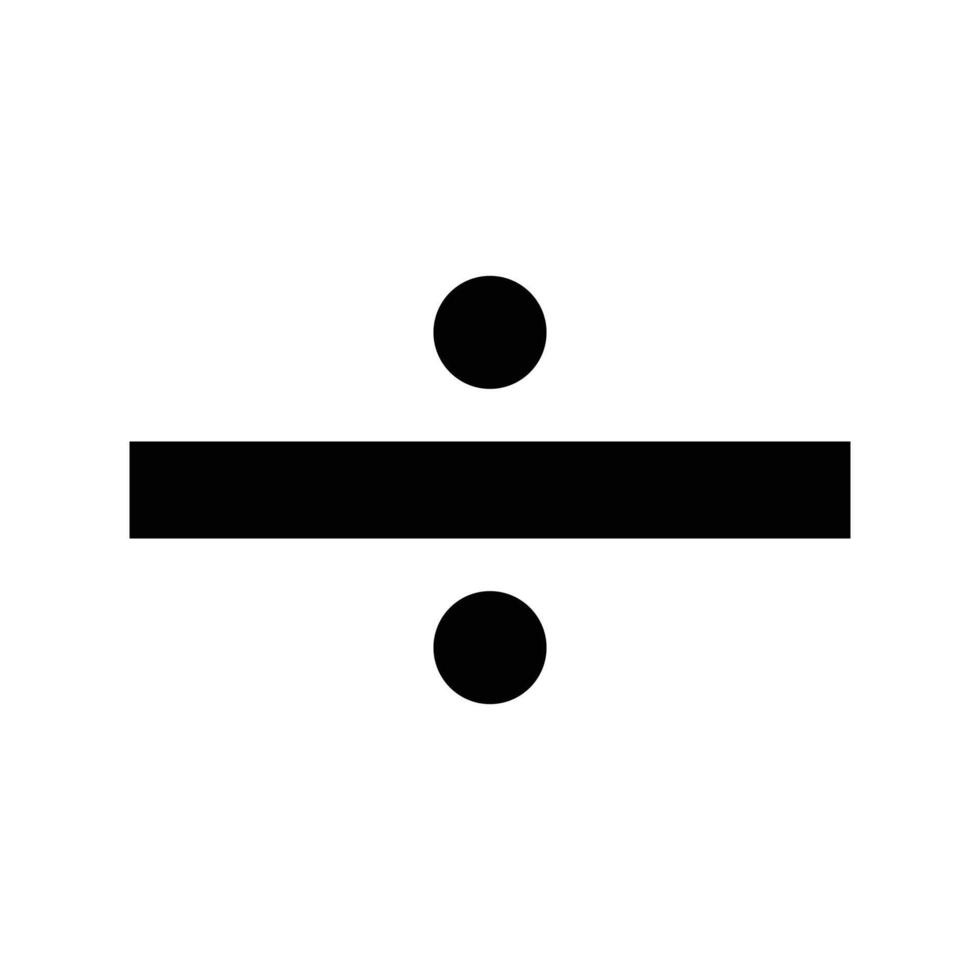 division icon design vector