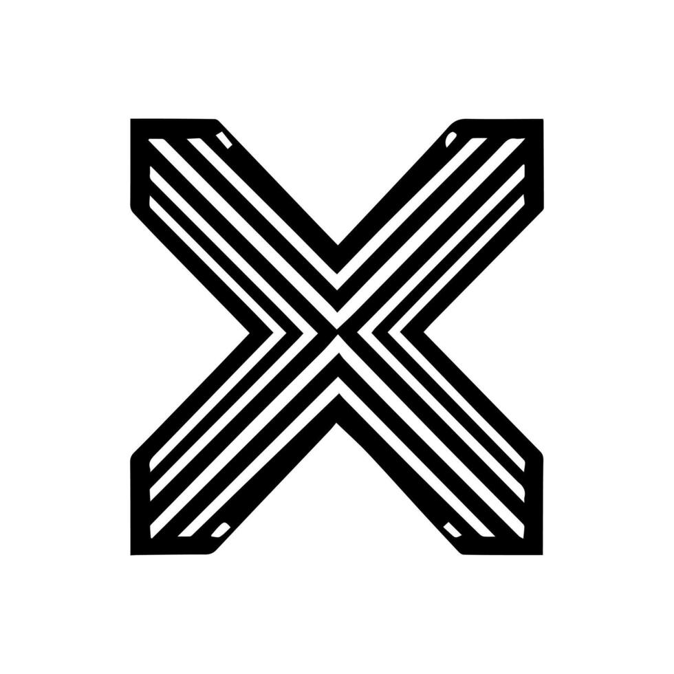 Letter x logo design inspirations. vector