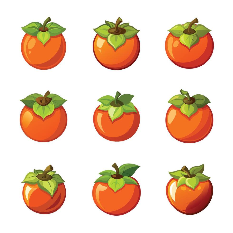 Passion fruit set vector