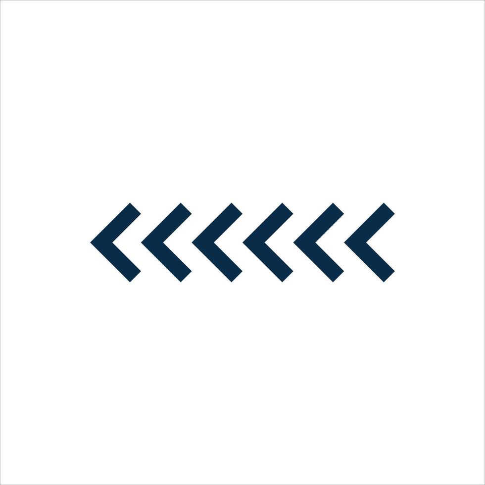 A blue arrow pointing down on a white background vector