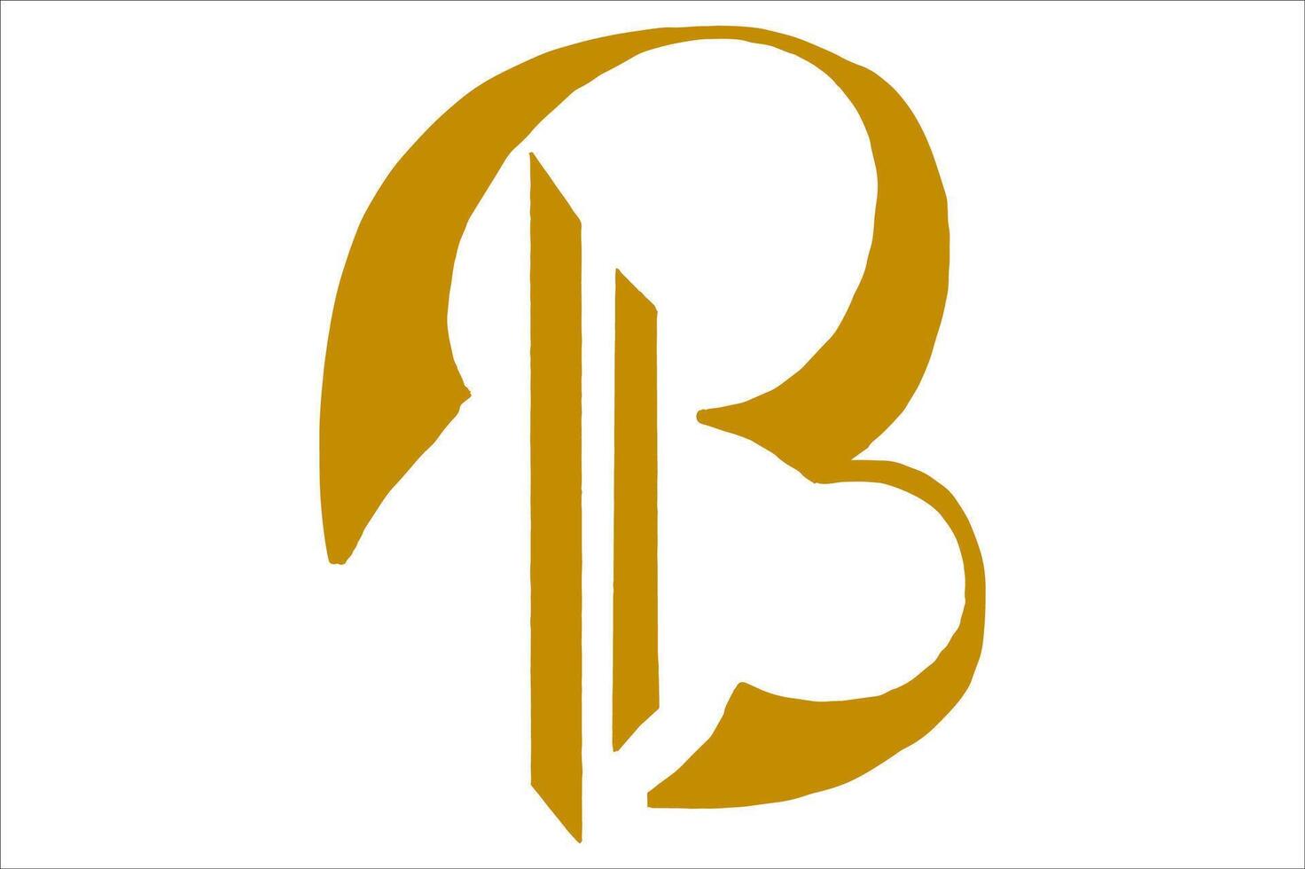 Timeless B Letter Logo Design vector