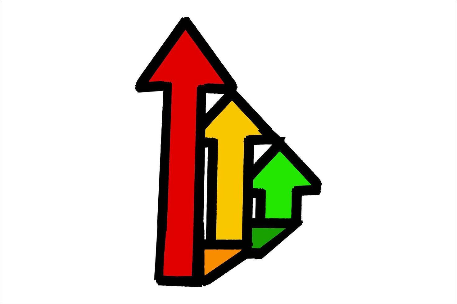Direction Arrow Icon Set vector