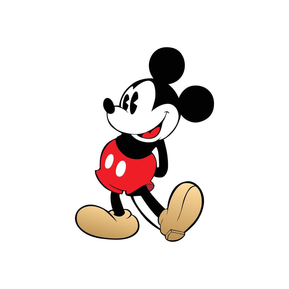 Cute mickey animal vector