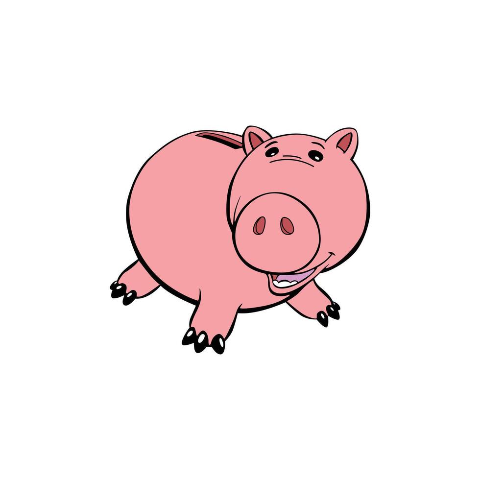 Hamm Pig Character vector