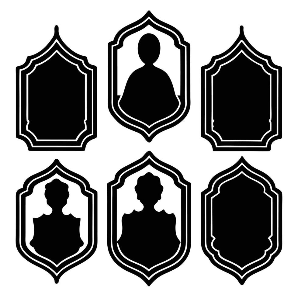 Decorative Border Cadre Set vector