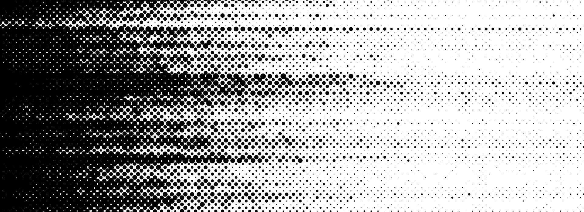 Grunge halftone scratched background. Fading grit noise texture. Dotted pop art sandy wallpaper. Retro pixelated backdrop. Anime or manga style comic overlay. Graphic design halfton template vector