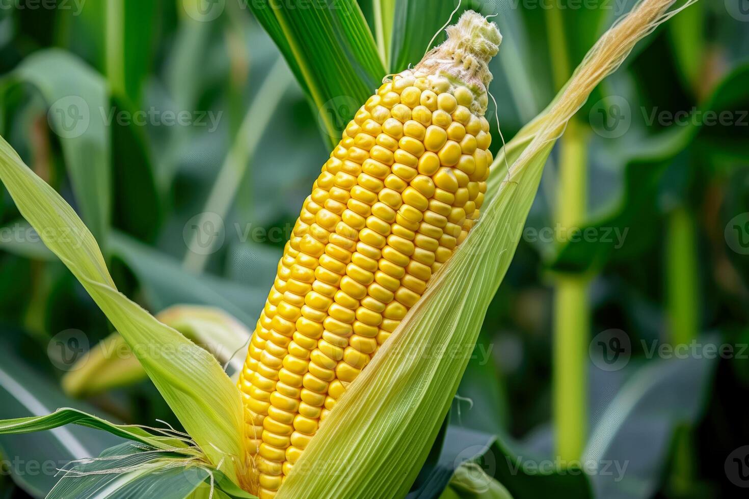 Corn on the cob photo