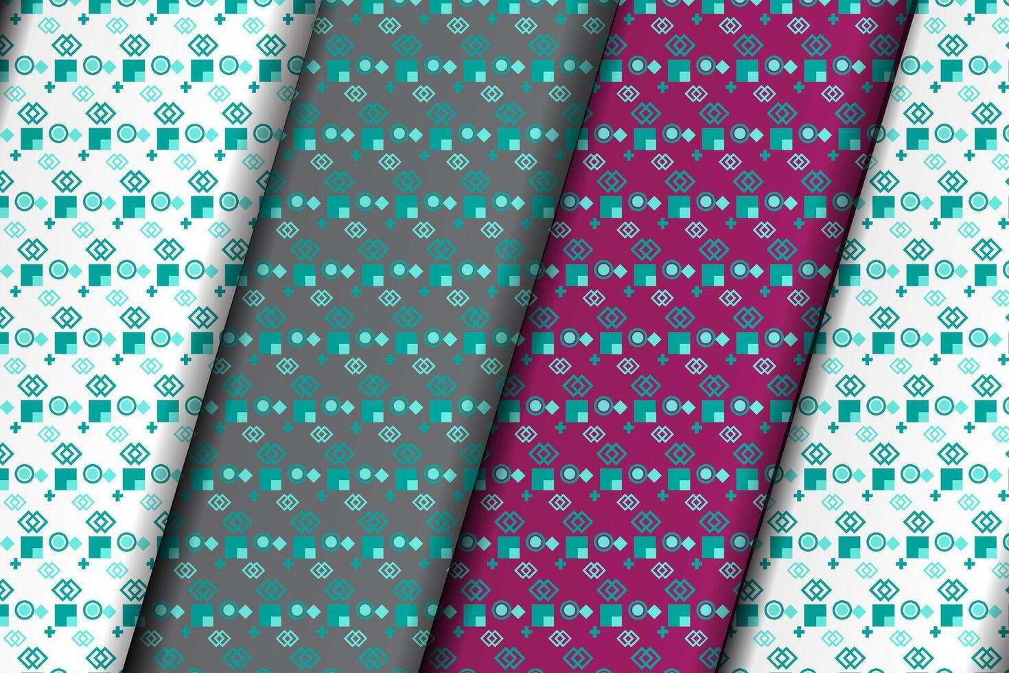 Geometric pattern design element. vector