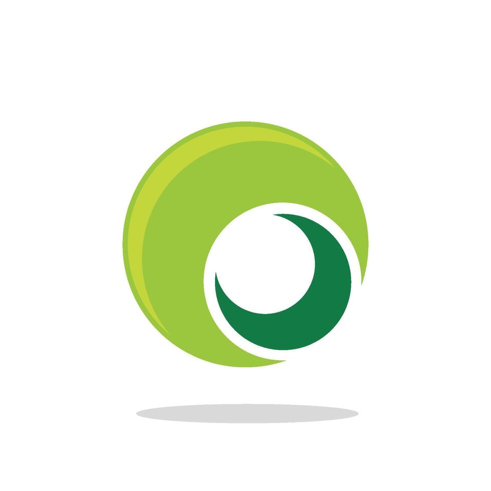 Green Eye Ball Logo Template Illustration Design. EPS 10. vector