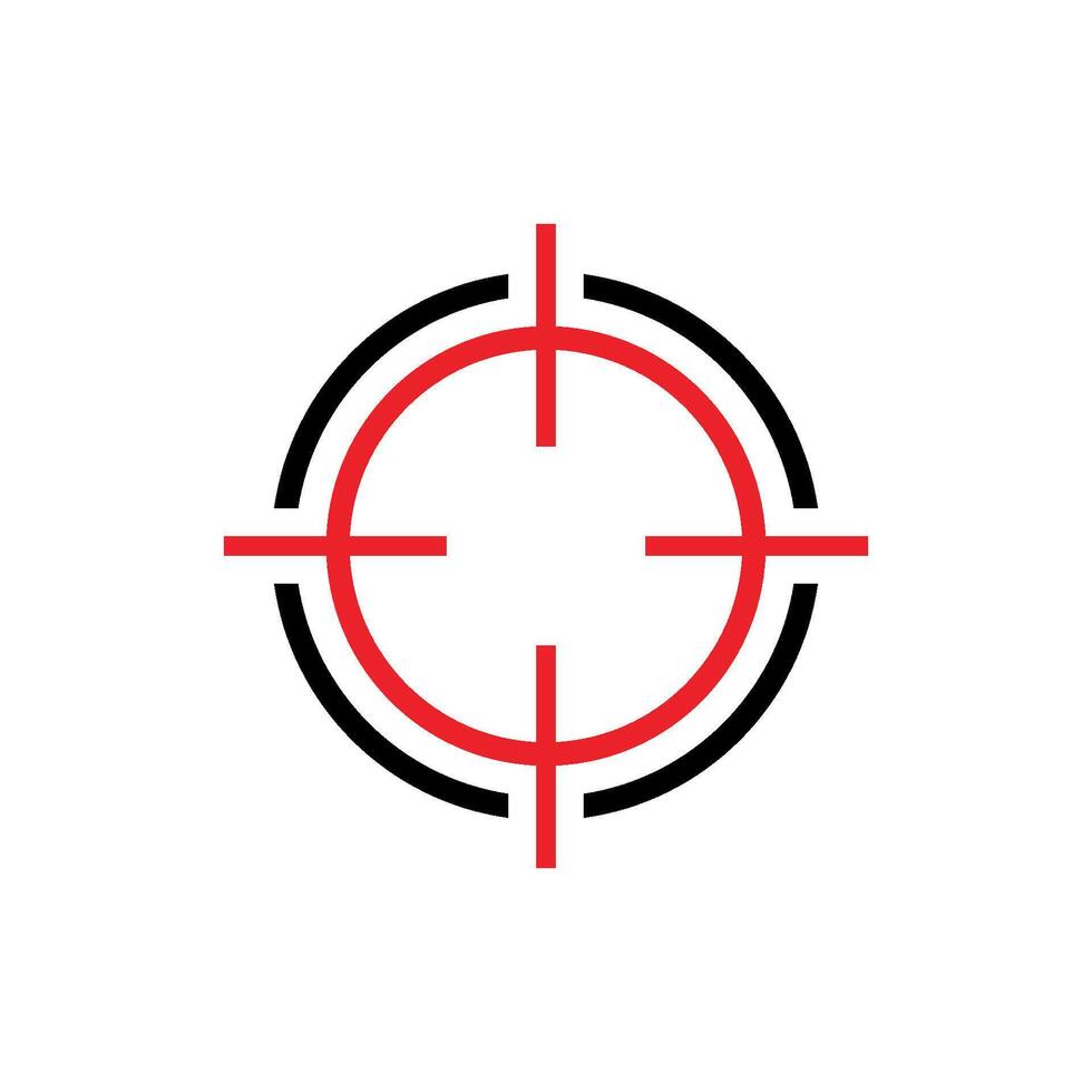 Target Sign Logo Template Illustration Design. EPS 10. vector