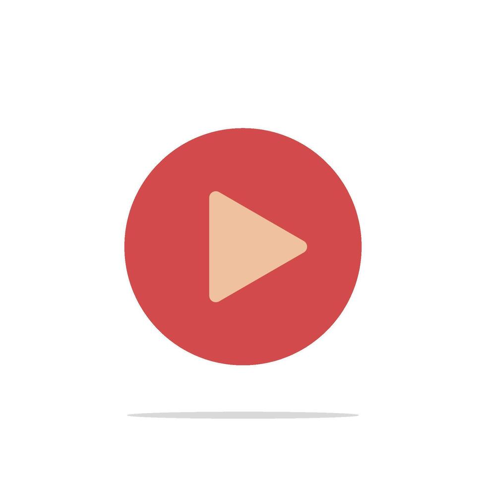 Play Button Media Icon Logo Template Illustration Design. EPS 10. vector