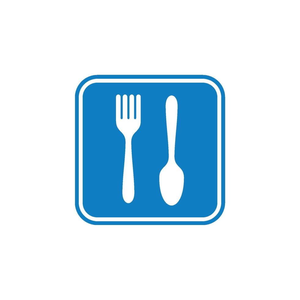 Square Icon Template - Restaurant Illustration Design. EPS 10. vector