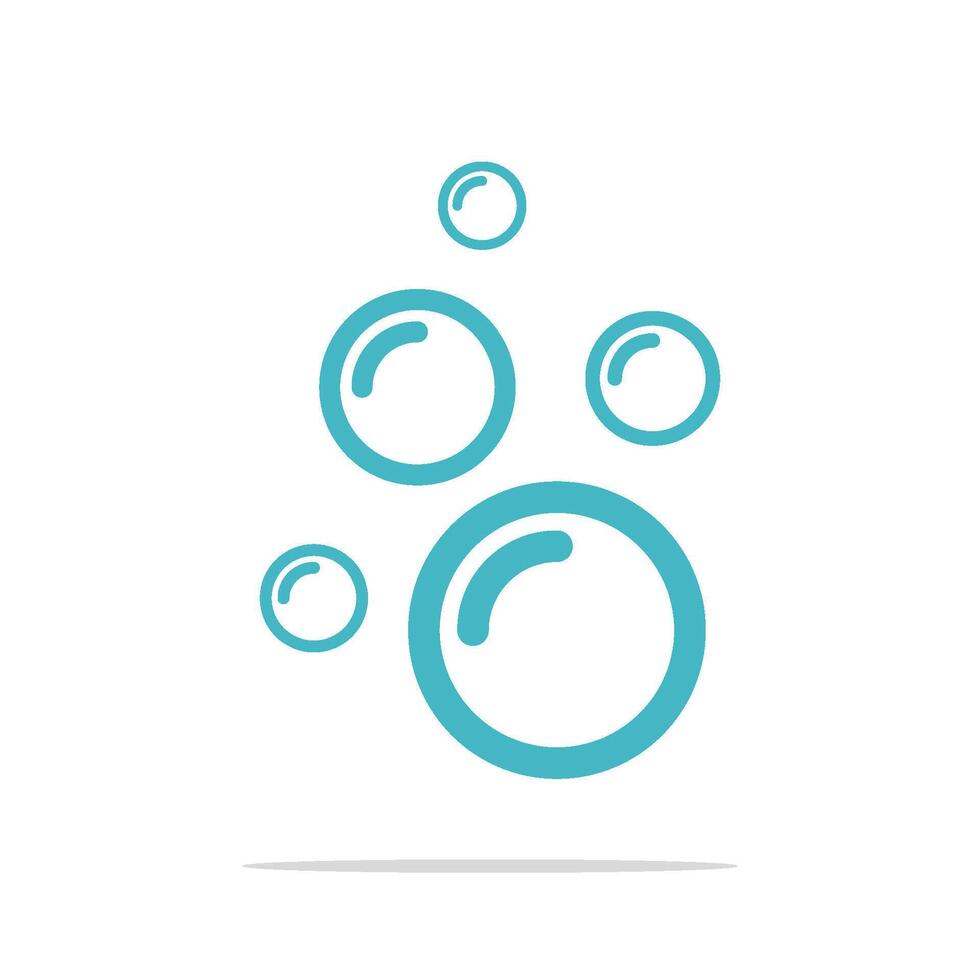 Bubble Soap Logo Template Illustration Design. EPS 10. vector