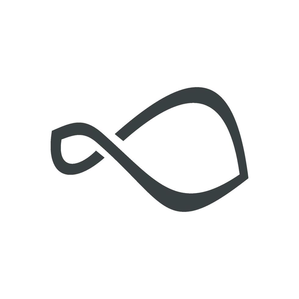 Abstract Infinity Sign Logo Template Illustration Design. EPS 10. vector
