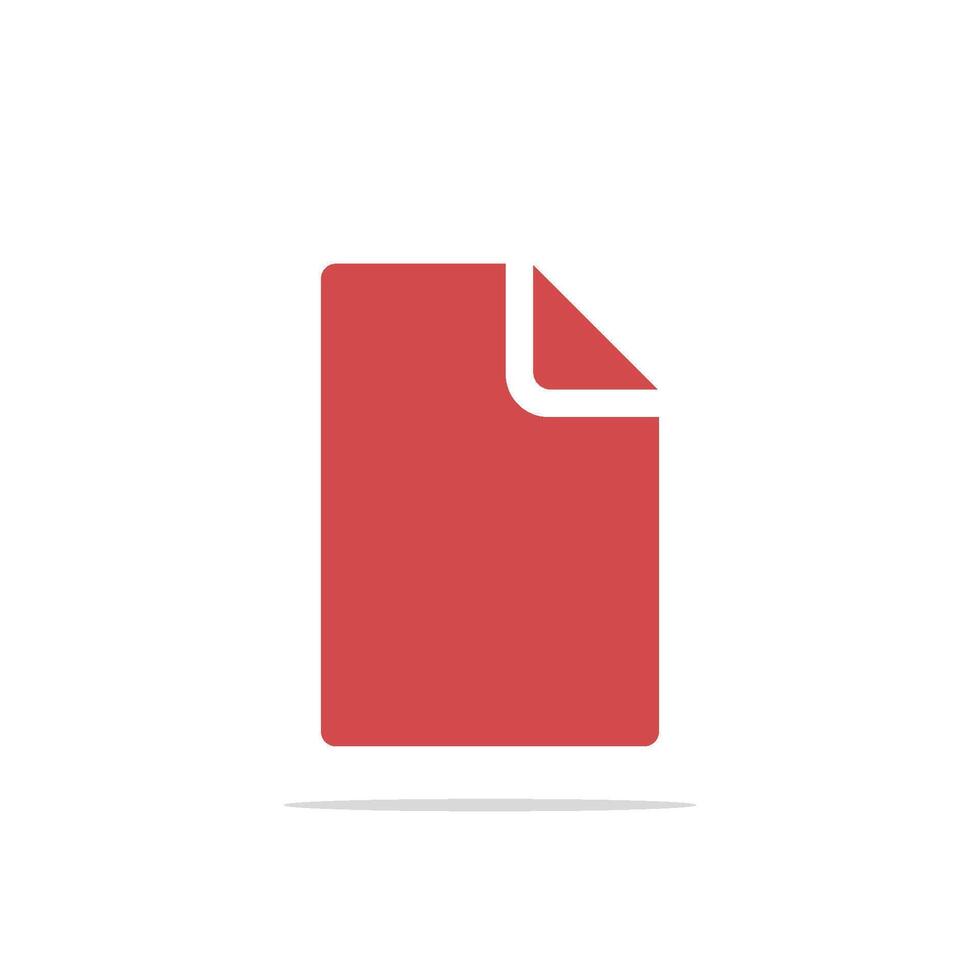 Document Paper Sheet Icon Logo Template Illustration Design. EPS 10. vector