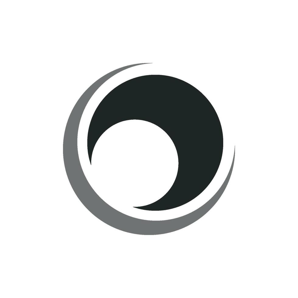 Circle Lens Icon Logo Template Illustration Design. EPS 10. vector