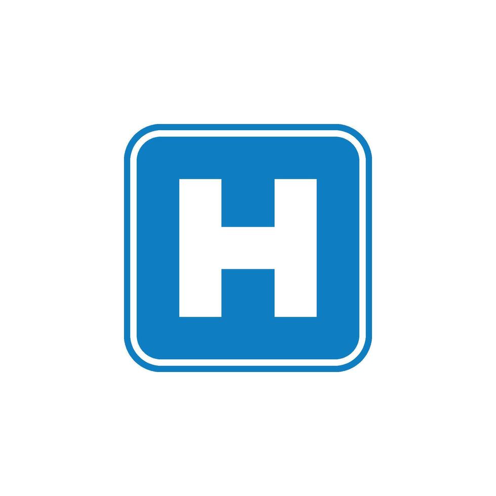 Icon Template - Helipad Illustration Design. EPS 10. vector