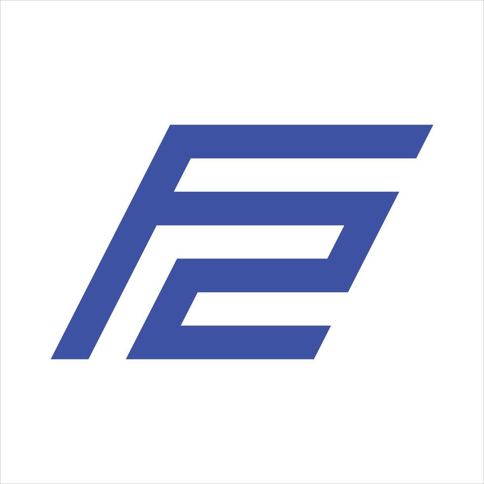 F and Z logo design vector