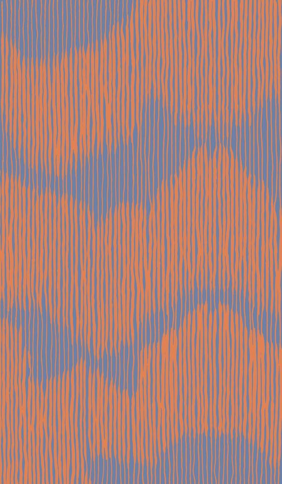 Crafted hand drawn brush line colorful abstract engraving pattern, Japanese folk and Ethnic wood carving, weaving textured surface background, simple and calm graphic for textile, carpet vector