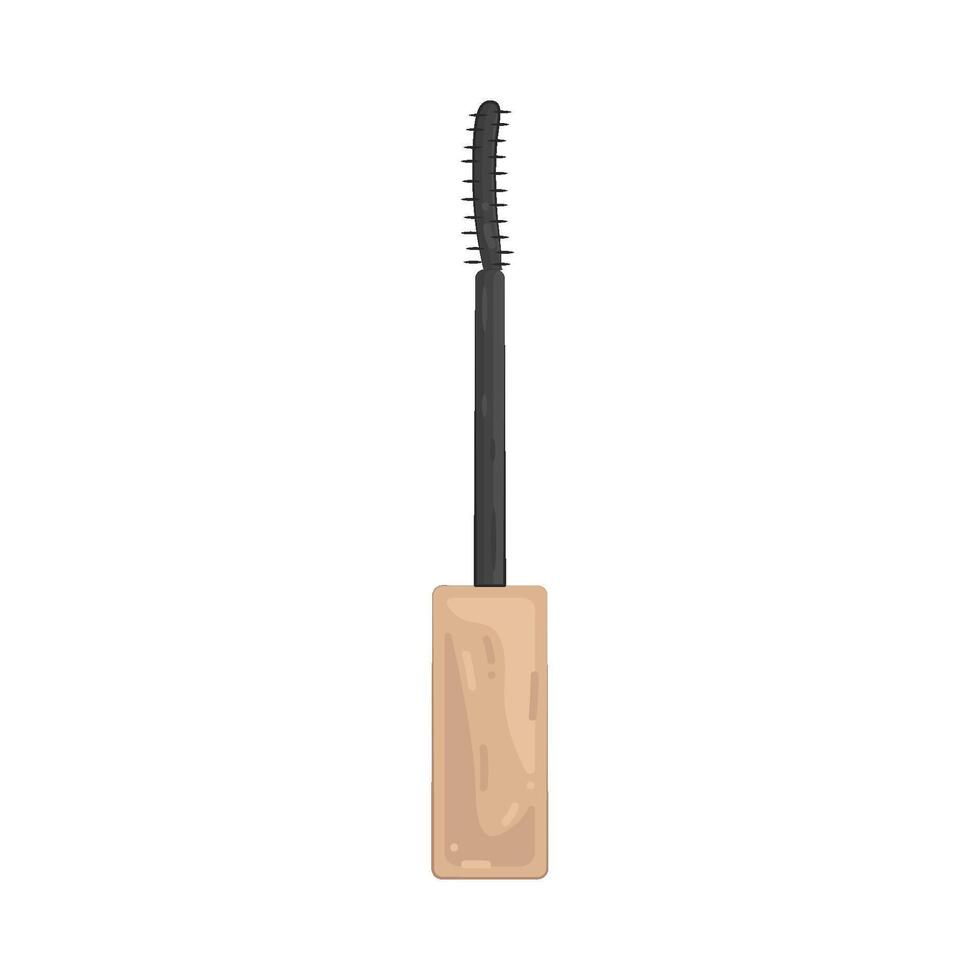 Mascara brush illustration vector