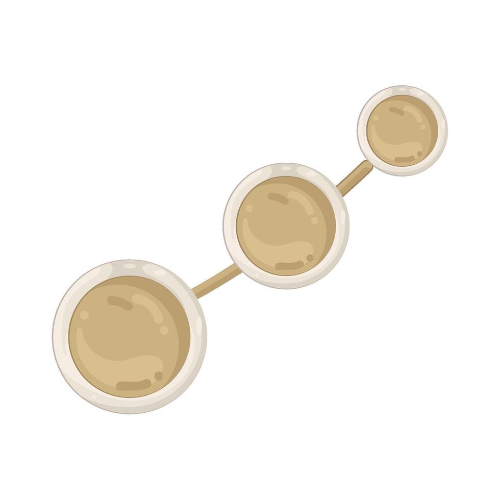 Illustration of Stud Earrings vector